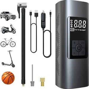 🔥 HOT SALE 62% OFF 🔥 Tire Inflator Portable Air Compressor 👌INFLATE ANYTHING IN MINUTES!